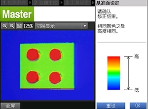 傾斜補正后